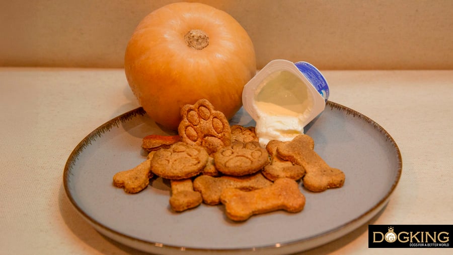 Galletas de yogur y calabaza