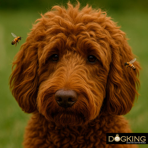 Wasp sting on dog Wasp sting on dog