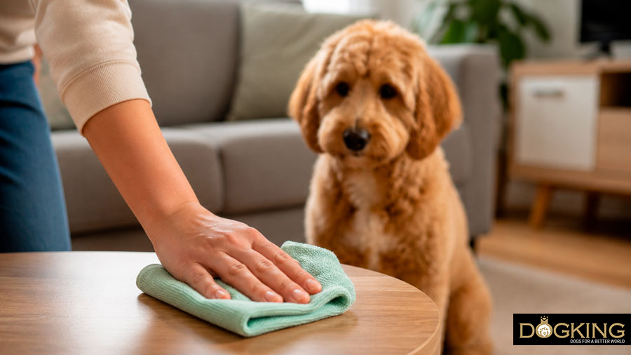 how do I clean my home if I have a dog