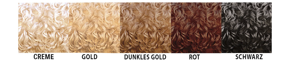 Australian Cobberdog Hundemantel Farbpalette